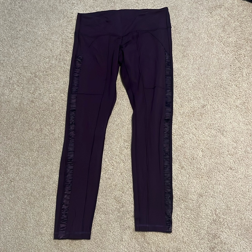 Lululemon satin stripe legging